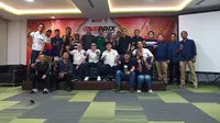 Konferensi pers Oneprix 2024 di Jakarta hari Rabu (03/04/2024). (OMM)