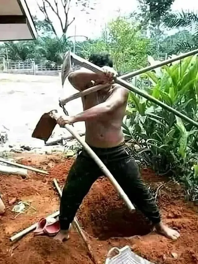 6 Aksi Bapak-Bapak Terlalu Semangat Bekerja saat Puasa Ini Kocak