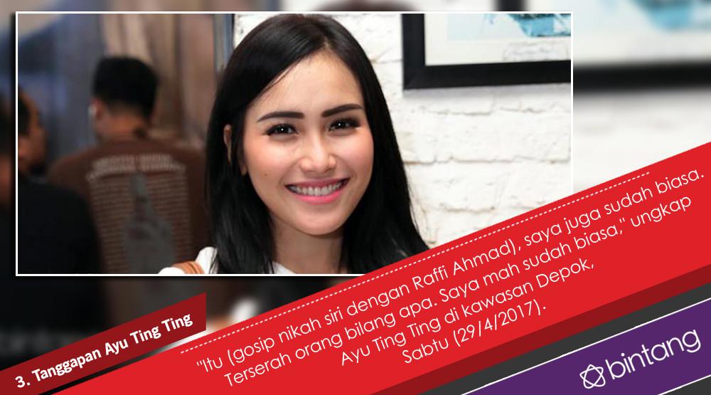 Sikap Raffi Ahmad Dan Ayu Ting Ting Tanggapi Isu Nikah Siri News Entertainment Fimela Com