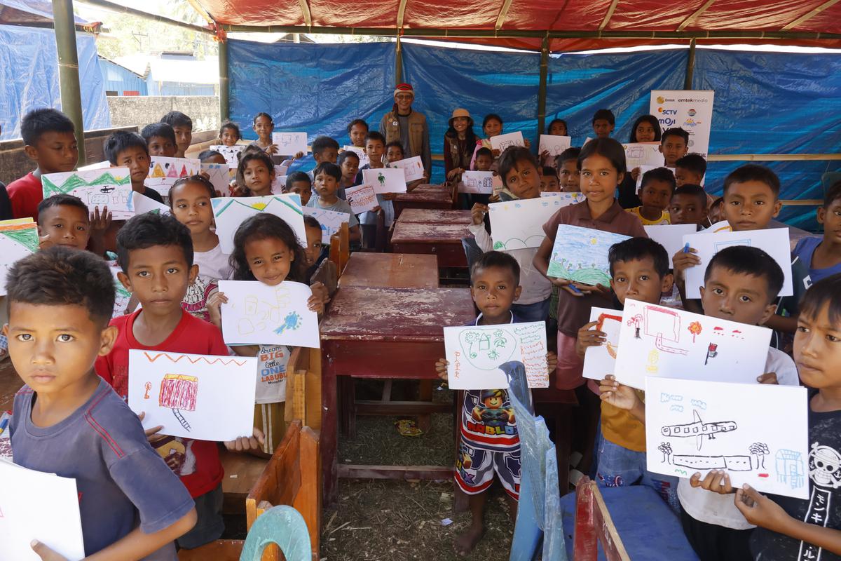 Yayasan Pundi Amal Peduli Kasih (YPP) Emtek Media Salurkan Bantuan di Flores, Nusa Tenggara Timur (NTT)