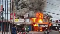 Kronologi Tiga Ruko Terbakar, Barang Elektronik hingga Motor Ludes