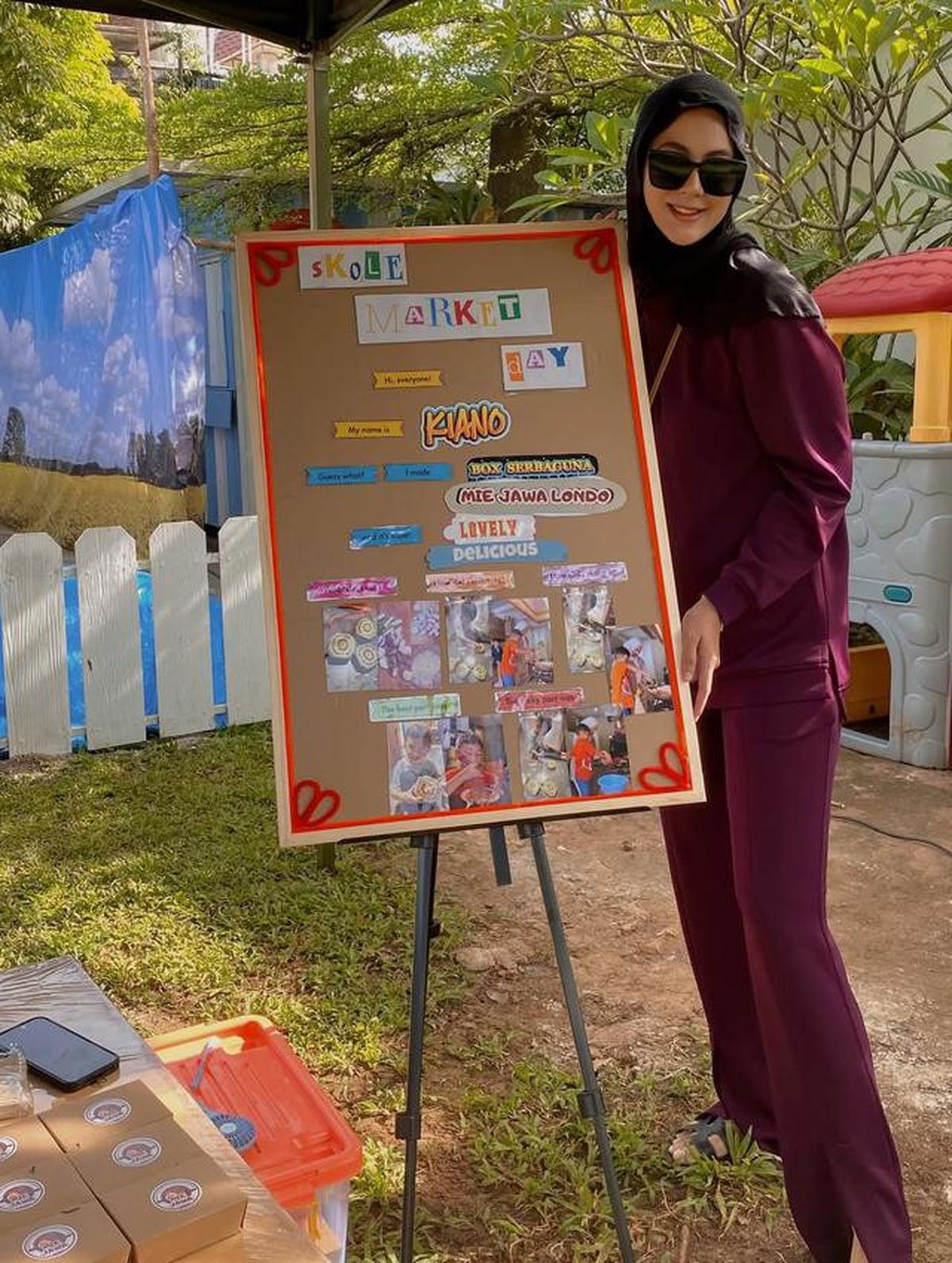 6 Potret Paula Verhoeven Hadiri Acara Sekolah Kiano, Kompak Bareng Baim Wong