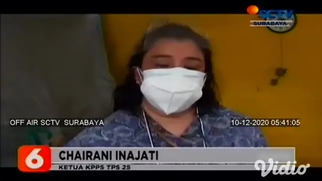 Dua calon Wali Kota Surabaya, Eri Cahyadi dan Machfud Arifin mencoblos di TPS sekitar rumahnya. Berdasarkan hasil perhitungan akhir tingkat TPS, Cawali nomor satu Eri Cahyadi unggul telak di TPS 25 di Jalan Ketintang Selatan.