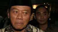 Menteri Penerangan era Presiden Soeharto, Harmoko. (Sumber Foto: Merdeka.com).