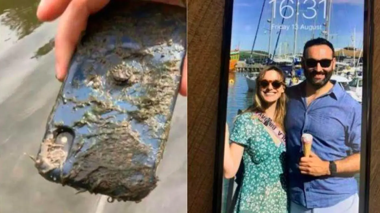 iPhone masih berfungsi setelah 10 bulan jatuh ke sungai