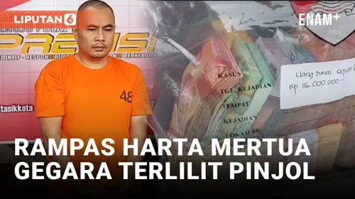 VIDEO: Terlilit Utang Pinjol, Pria di Tasikmalaya Tega Rampok Mertua