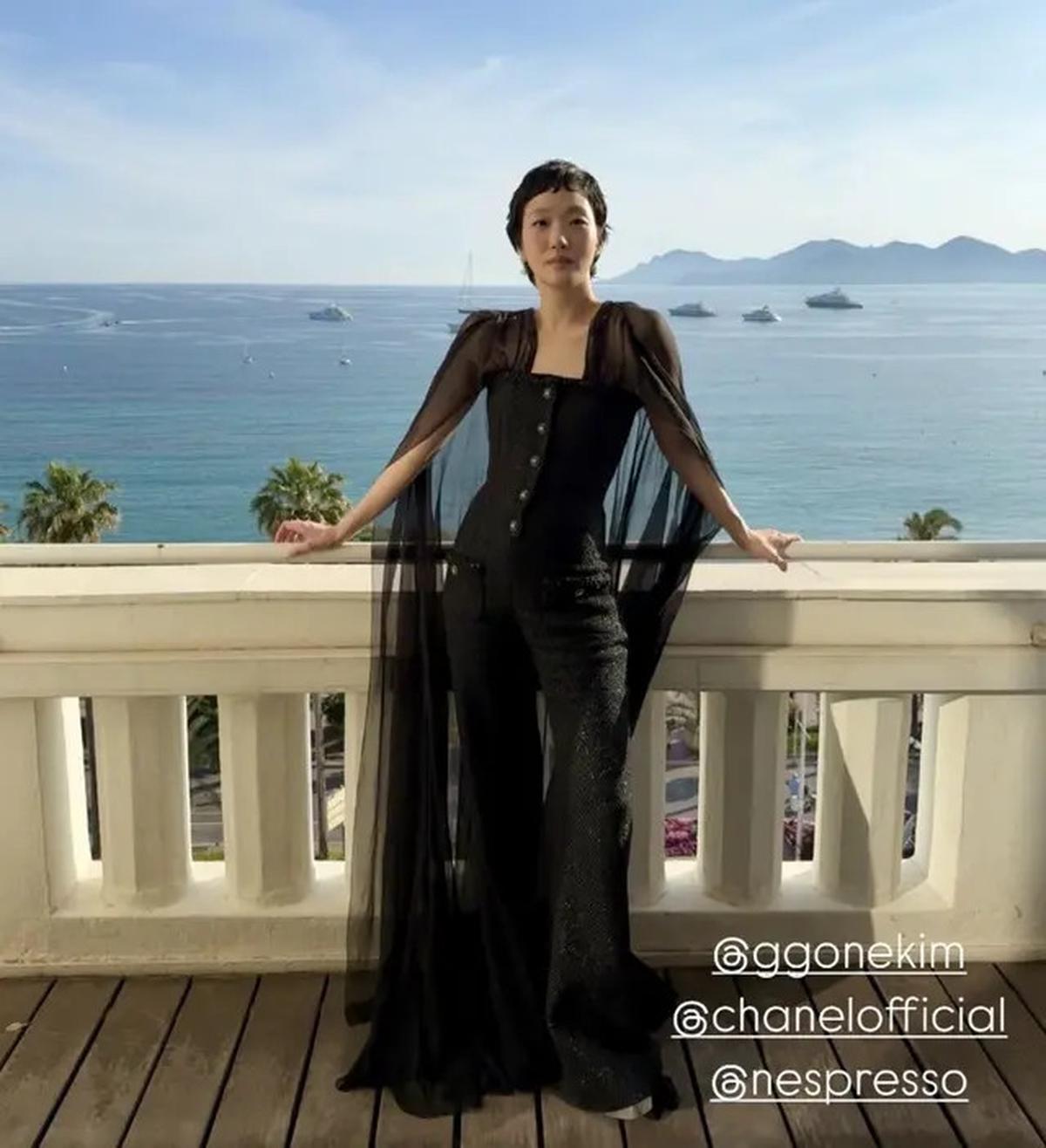Pesona Kim Go Eun Aktris Korea yang Hadir di Festival Film Cannes 2025, Kenakan Jumpsuit Chanel Sesuai Aturan Acara Red Carpet