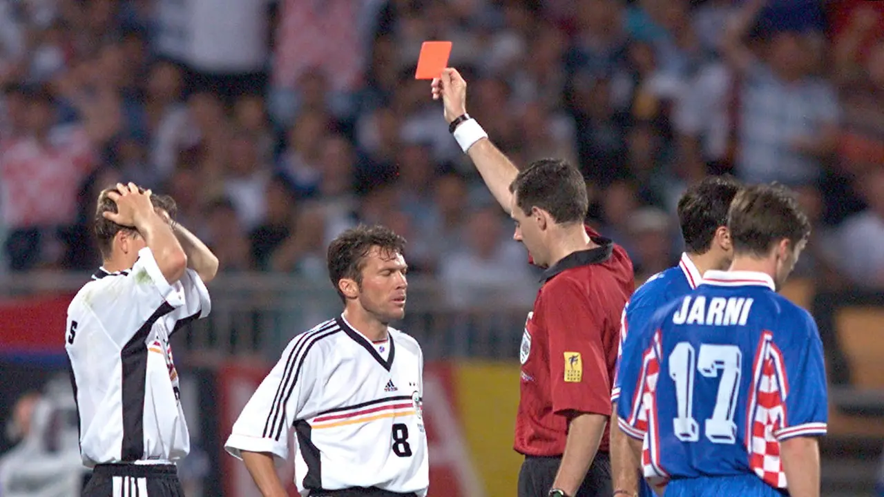 Timnas Jerman, Kroasia, Piala Dunia 1998