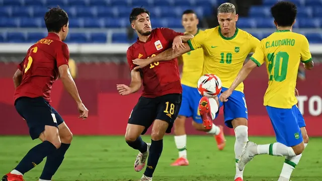 Timnas Brasil Vs Timnas Jepang