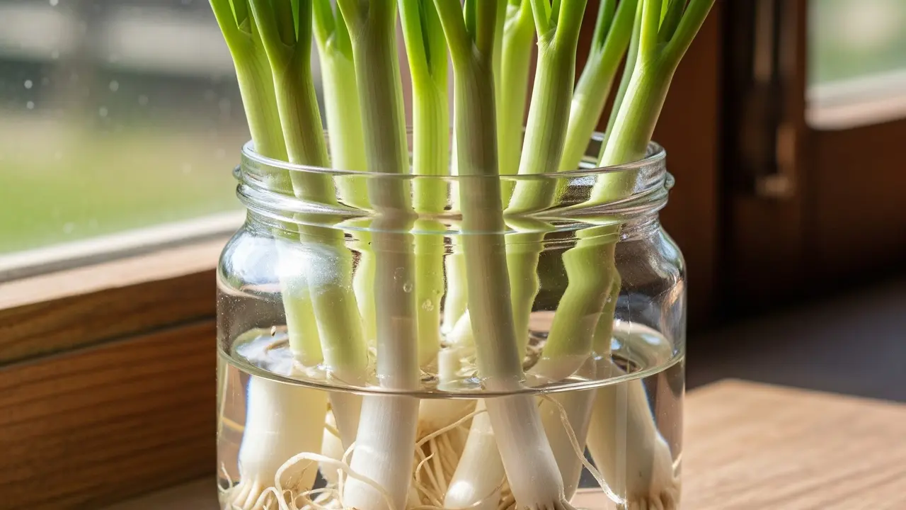 Cara Menanam Daun Bawang dari Sisa Potongan