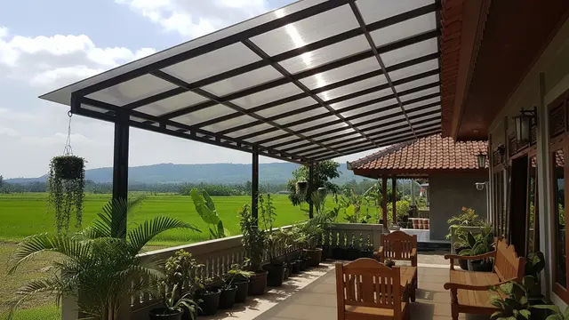 Jenis Atap Teras untuk Rumah Tropis yang Cocok di Daerah Panas dan Sering Hujan