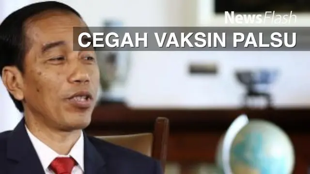 Presiden Jokowi menilai terungkapnya kasus vaksin palsu ini dapat digunakan sebagai momentum untuk menata kembali tata kelola industri farmasi. 