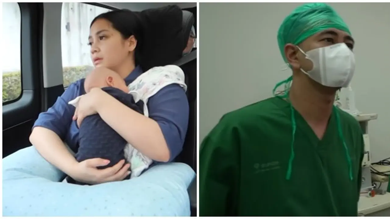 Baru Berusia Satu Bulan, Ini 6 Momen Rayyanza Anak Kedua Raffi Ahmad Disunat
