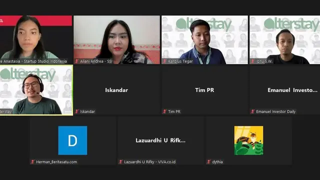Sesi roundtable bersama startup Alterstay. Dok: Startup Studio Indonesia