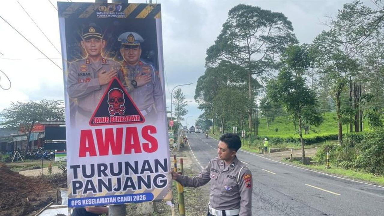 Satlantas Wonosobo Gencarkan Operasi Keselamatan Candi 2026 di Jalur Rawan Laka