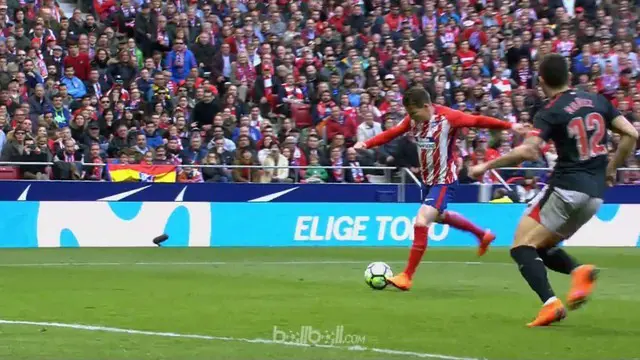 VIDEO: Kejar Barcelona, Atletico Madrid Cetak 2 Gol atas Athletic Bilbao