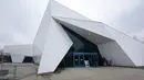 Pusat Konservasi Penguin Polk di Kebun Binatang Detroit, Michigan, 16 Februari 2022. Pusat Konservasi Penguin Terbesar di Kebun Binatang Detroit telah dibuka kembali untuk umum setelah ditutup lebih dari dua tahun untuk memperbaiki lapisan kedap air yang rusak. (AP Photo/Paul Sancya)