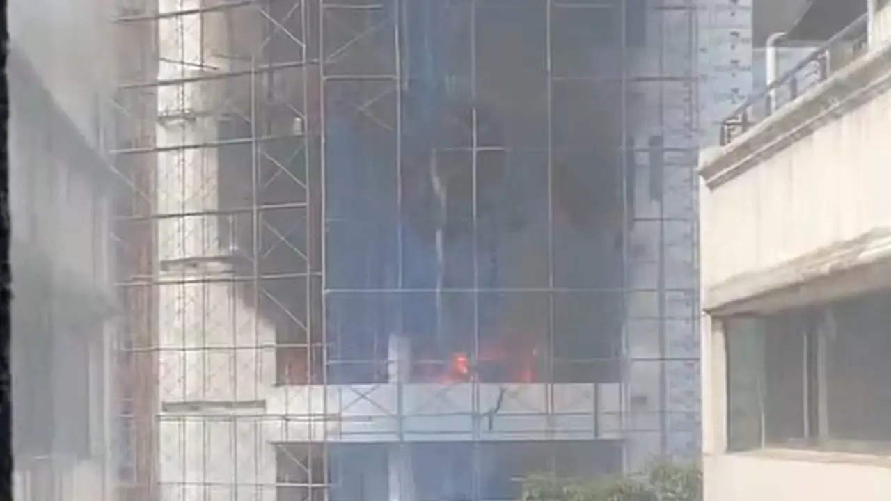Kebakaran Gedung di Cikini