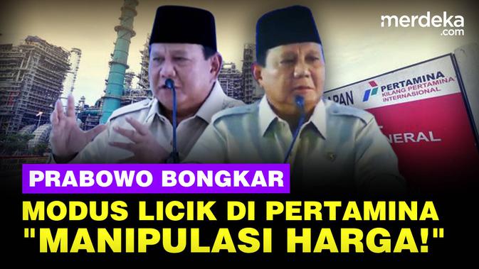 Prabowo Geram Bongkar Modus Licik di Pertamina: Pintar Tapi Serakah dan Manipulasi Harga!