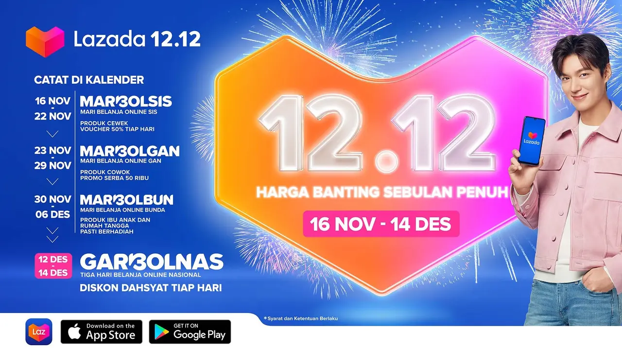 Menghitung Hari Menuju Lazada 12.12, Mari Belanja Online Yuk, Bund!
