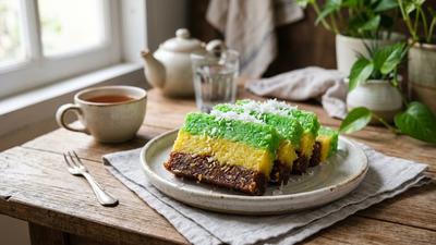 Resep Kue Lapis Singkong Tiga Warna, Mudah Dibuat dan Cantik Hasilnya