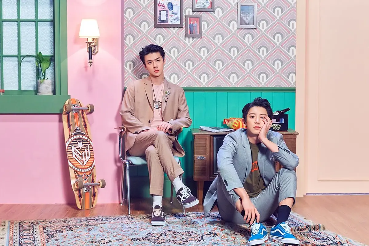 [Bintang] Potret Keren Sehun dan Chanyeol EXO di Teaser We Young