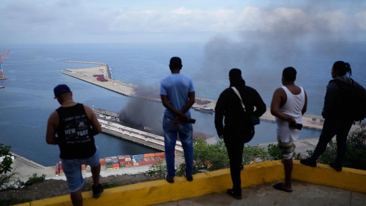 FOTO Jejak Kerusakan Serangan Amerika Serikat di Ibu Kota Venezuela
