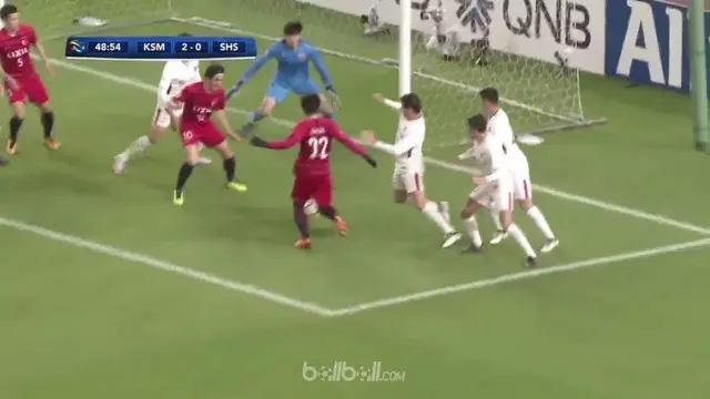 Kashima Antlers menginjakkan satu kakinya di babak perempat final piala AFC usai mengalahkan juara Liga Super China Shanghai SIPG ...