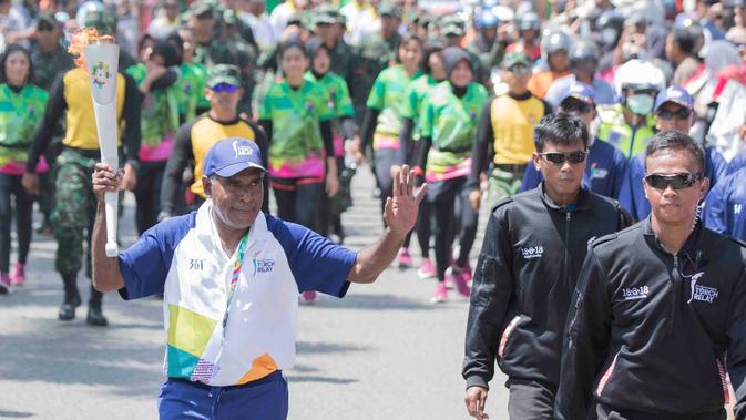 Sejarah Baru di Kalimantan Selatan, Kirab Obor Api Asian Games 2018 Membelah Sungai Barito