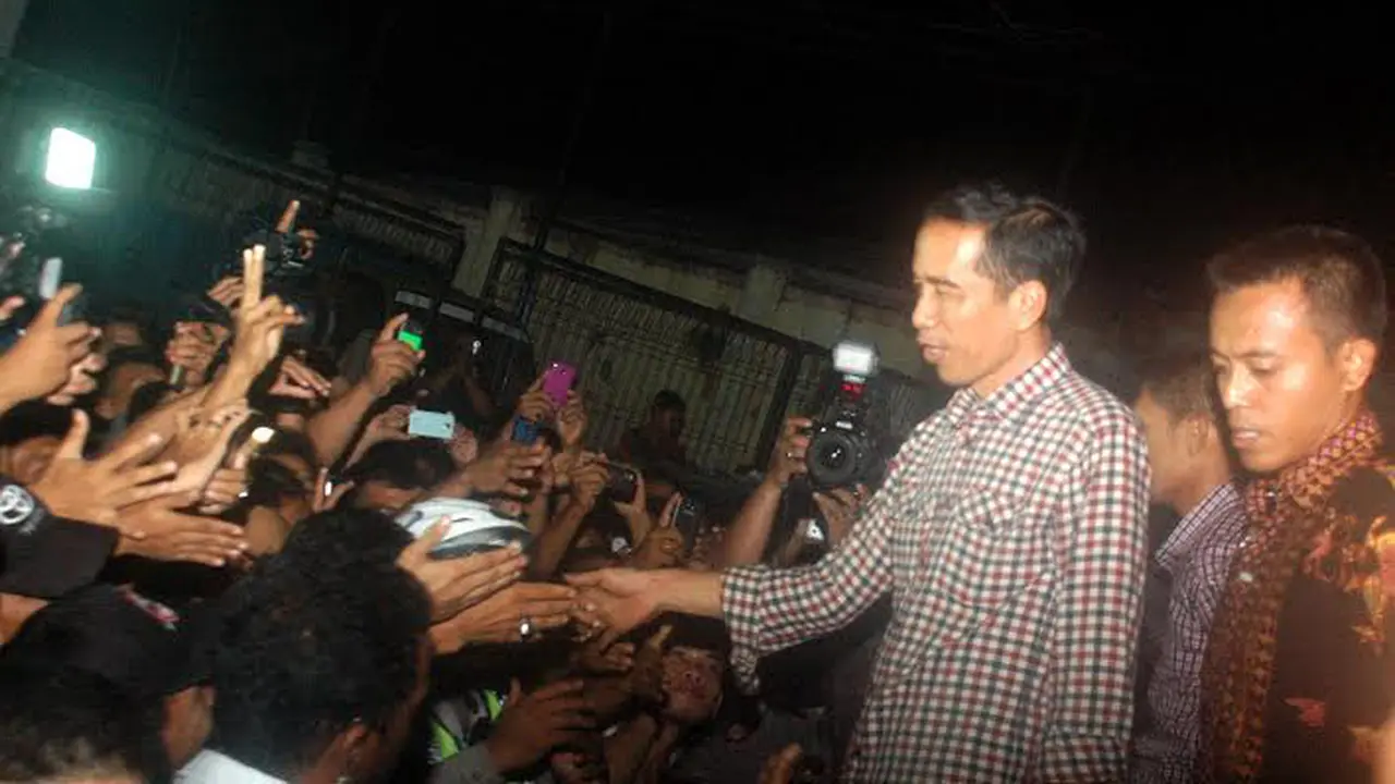 jokowi di bekasi 