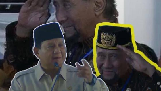 Perintah Prabowo Sosok Sultan Disuruh Duduk Depan: Kenapa Kok di Belakang?