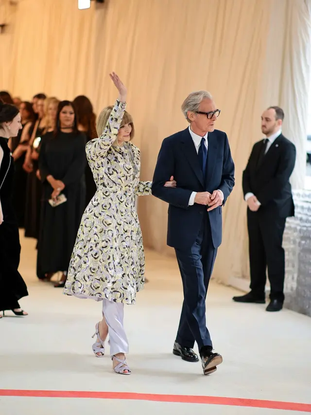 Anna Wintour dan Bill Nighy