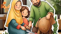 Stiker Idul Adha by Meta AI