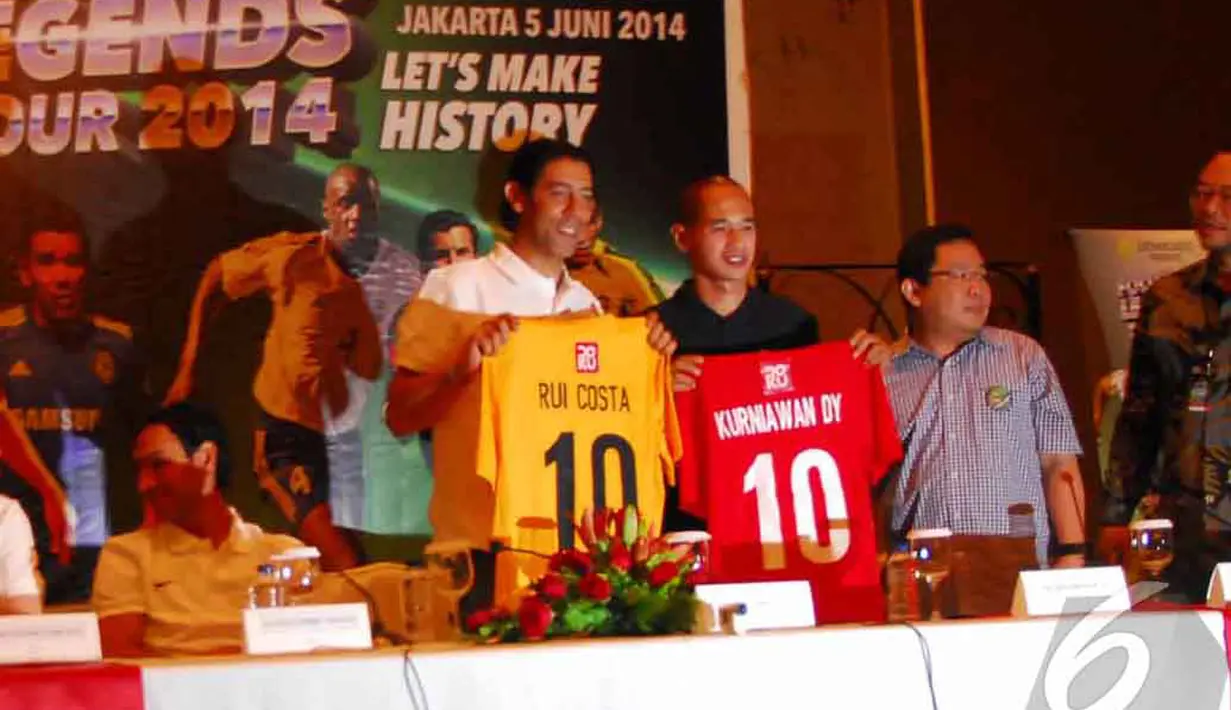 Selain melakoni pertandingan persahabatan melawan Indonesia All Star, Gatusso dan kawan-kawan juga bakal menjalani beberapa kegiatan lain, di antaranya coaching clinic, Meet and Greet, Football Carnival (Liputan6.com/Miftahul Hayat).