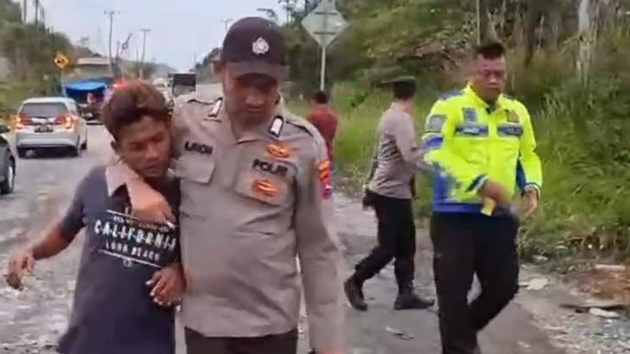 Beda Tampang Pelaku Pungli Jalan Rusak Lintas Sumbar yang Viral dan Ditangkap, Ini Penjelasan Polisi
