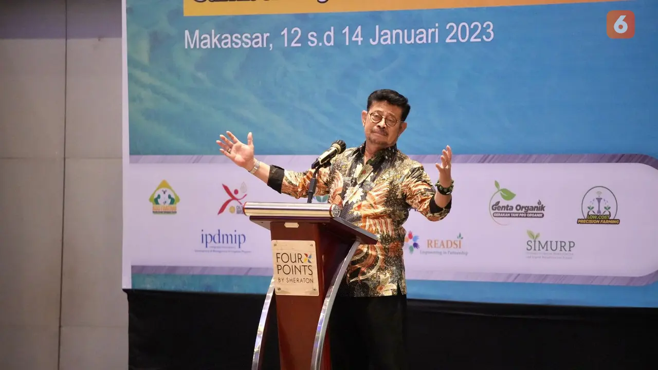Menteri Pertanian Syahrul Yasin Limpo (Liputan6.com/Fauzan)
