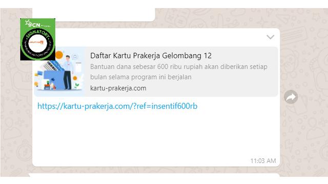 Cek Fakta Tidak Benar Pendaftaran Kartu Prakerja Gelombang 12 Lewat Situs Kartu Prakerja Com Cek Fakta Liputan6 Com