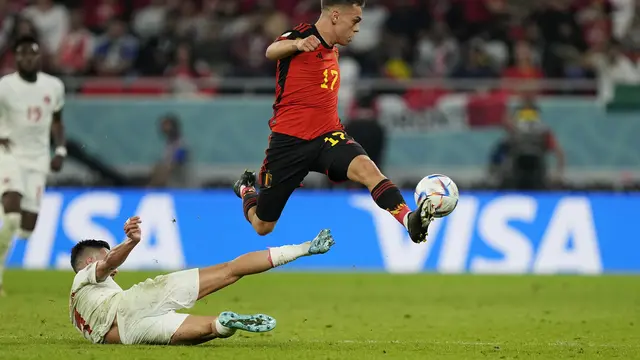 Gol Tunggal Michy Batshuayi Antar Belgia Menang Atas Kanada di Piala Dunia 2022