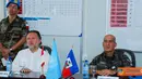 Citizen6, Gonaives: Kedatangan rombongan berkaitan dengan ketertarikan SRSG pada Satgas Kizi TNI Kontingen Garuda XXXII-A/Minustah yang merupakan Kontingen Indonesia pertama di Haiti yang mampu membuat Camp sendiri dengan cepat dan tepat waktu. (Pengirim: