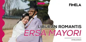 Musim liburan memang paling asyik jalan-jalan Bersama keluarga. Seperti Ersa Mayori yang mengajak serta keluarga menikmati indahnya Korea Selatan.