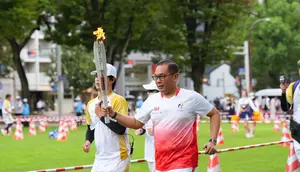 Tak Semua Negara Dapat Kesempatan, CdM Todotua Pasaribu Bawa Obor Asian Games 2026