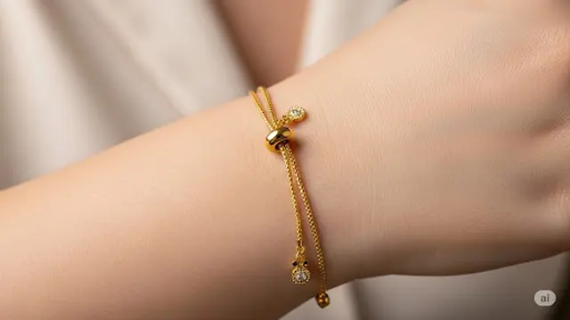 Gelang Emas Tali Serut