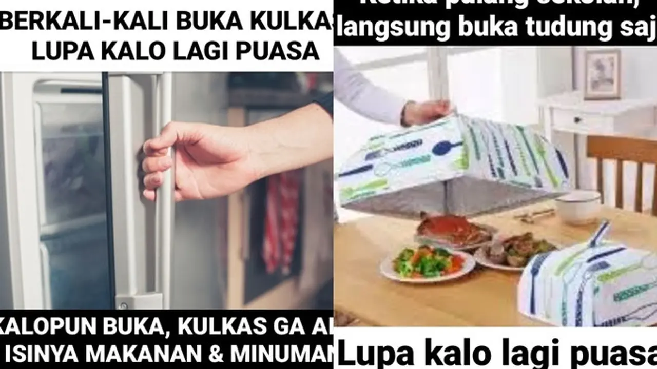 6 Meme Lupa Kalau Lagi Puasa Ini Sering Dialami