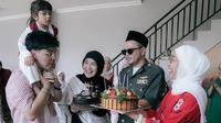 Keseruan lomba 17an Irish Bella dan keluarga. [IG: @_irishbella_]