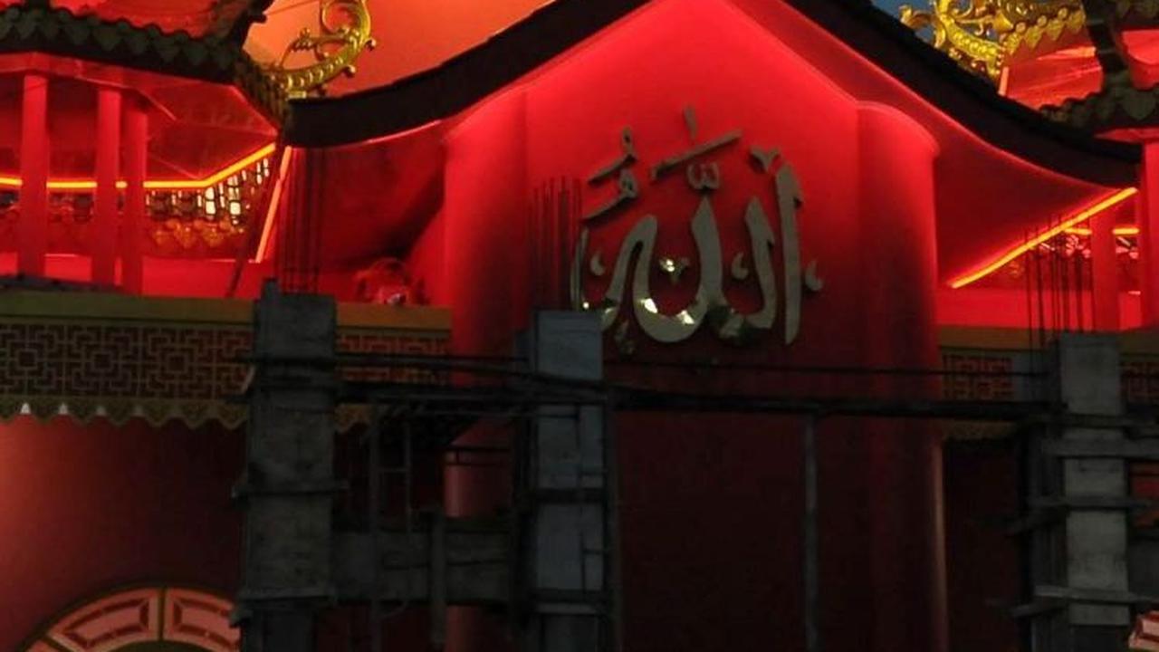 FOTO: Unik dan Megah, Yuk! Intip Pembangunan Masjid Tjia Kang Hoo dalam Arsitektur China di Pekayon