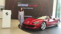 Ferrari 296 GTS Resmi Dibawa ke Indonesia (Arief A/Liputan6.com)