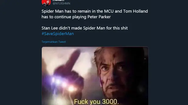 Meme Spiderman Terancam Tak Ada di Marvel