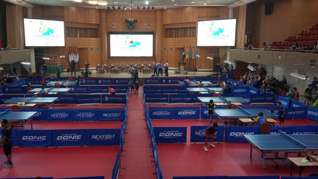 Universitas Terbuka, Turnamen Tenis Meja Pelajar Nasional