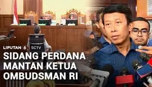 Mantan Ketua Ombudsman Jalani Sidang Perdana