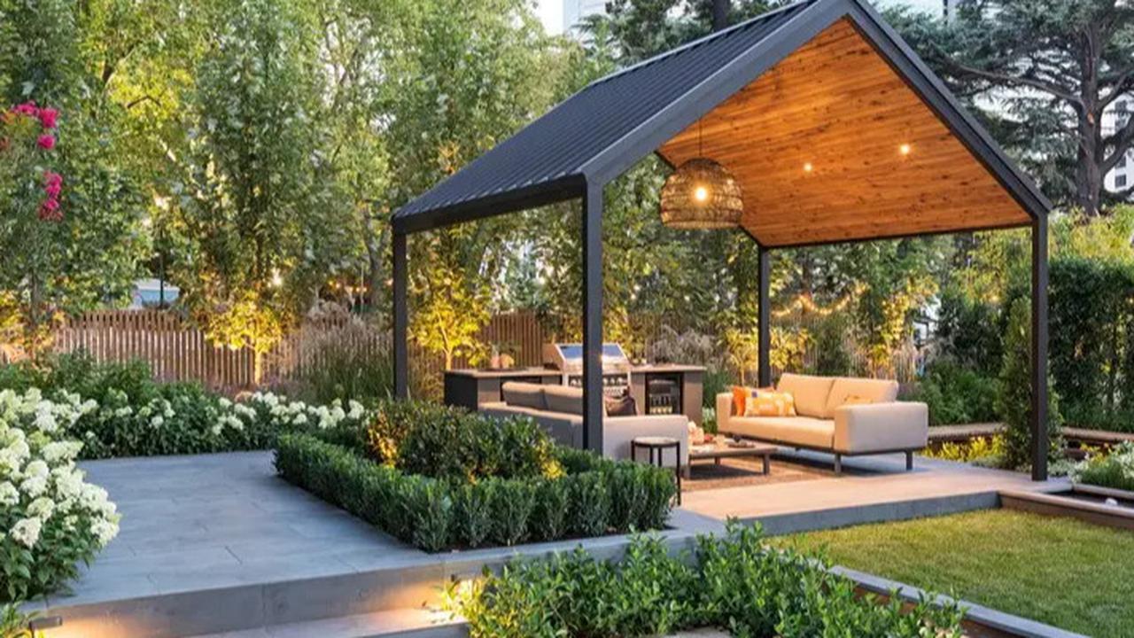 Model Gazebo Taman Minimalis, Contoh Desain untuk Ruang Santai Outdoor